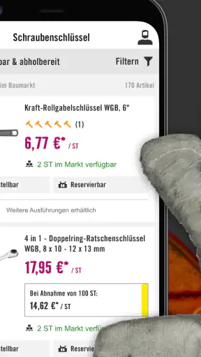 HORNBACH screenshot