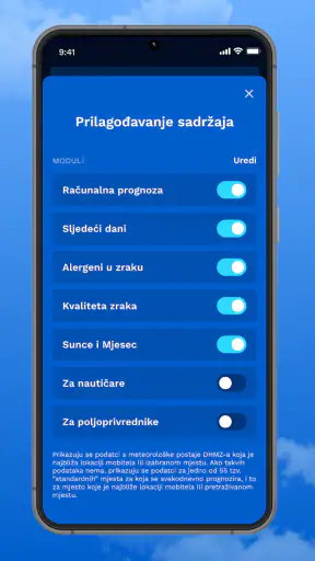 HRT Meteo screenshot