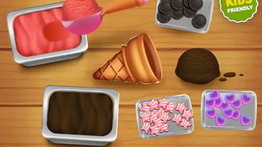 Ice Cream Making Game For Kids screenshot