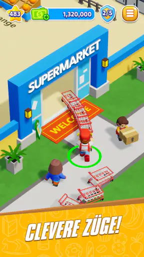 Idle Supermarket Tycoon Empire screenshot
