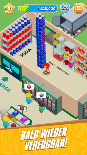 Idle Supermarket Tycoon Empire screenshot