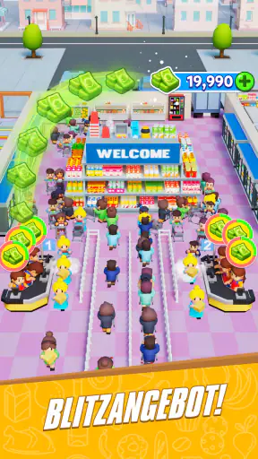 Idle Supermarket Tycoon Empire screenshot