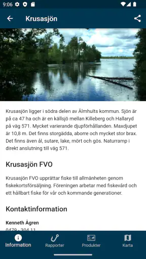 iFiske - Enklare Fiskekort screenshot