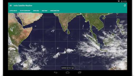 India Satellite Weather screenshot
