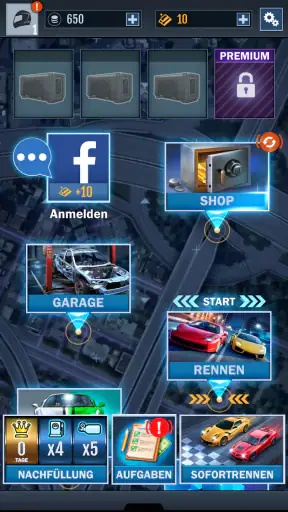 Instant Drag Racing: Rennspiel screenshot