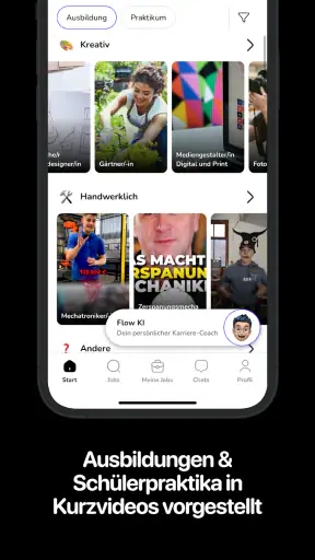 Jobflow – Ausbildung & Jobs screenshot