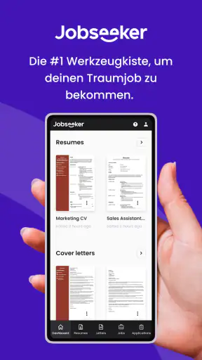 Jobseeker screenshot