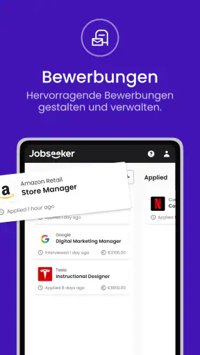 Jobseeker screenshot