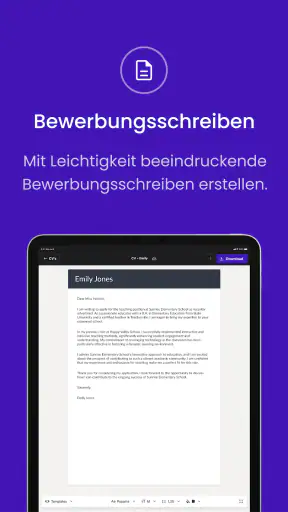 Jobseeker screenshot