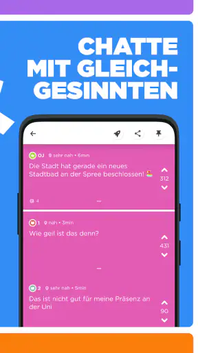 Jodel: Hyperlokale Community screenshot