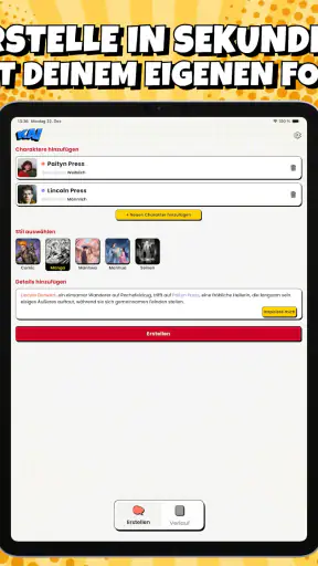 KAI: Erstellen Comic, Manga screenshot