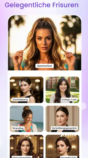KI Frisuren & Farbberater screenshot