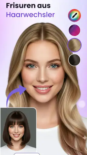 KI Frisuren & Farbberater screenshot