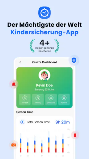 Kindersicherungs FamilyTime screenshot