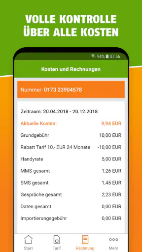 klarmobil screenshot