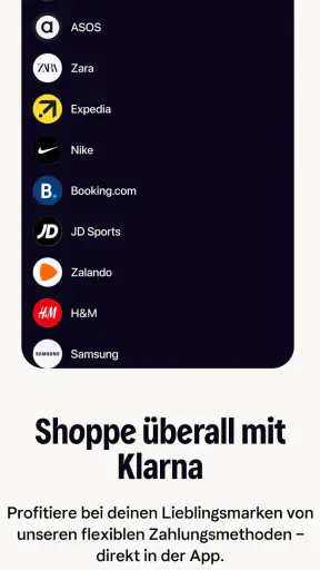 Klarna: Verwalte Geld smarter screenshot