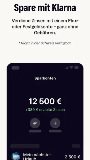 Klarna: Verwalte Geld smarter screenshot