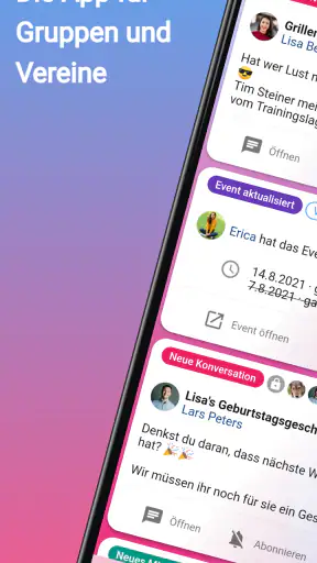 Klubraum – Vereinsapp & Orga screenshot