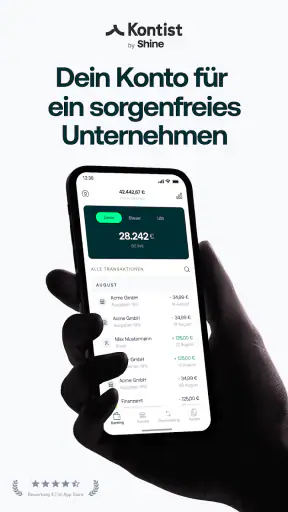 Kontist by Shine screenshot