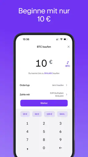 Kraken: Crypto und Bitcoin BTC screenshot