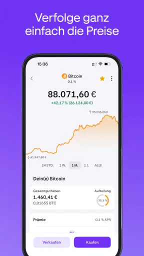 Kraken: Crypto und Bitcoin BTC screenshot