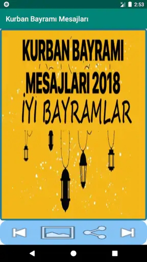 Kurban Bayramı Mesajları 2025 screenshot
