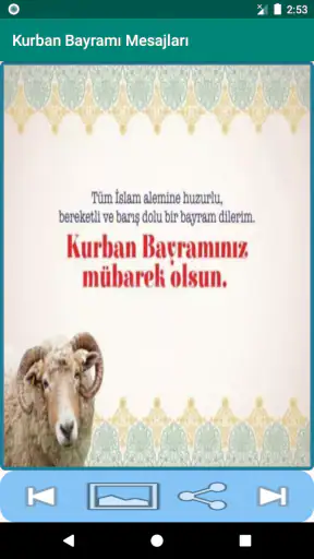 Kurban Bayramı Mesajları 2025 screenshot