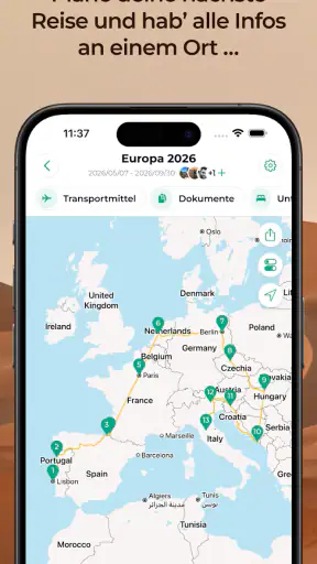 Lambus | Reiseplaner screenshot