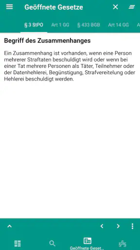 Lawdroid – Deutsche/EU-Gesetze screenshot