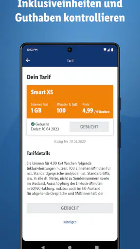 LIDL Connect screenshot