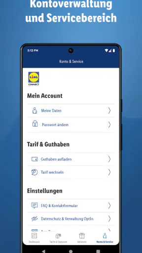 LIDL Connect screenshot