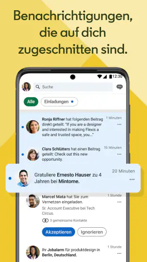 LinkedIn: Business-Netzwerk screenshot