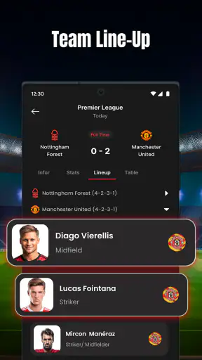 Live Score: Sports Stats screenshot
