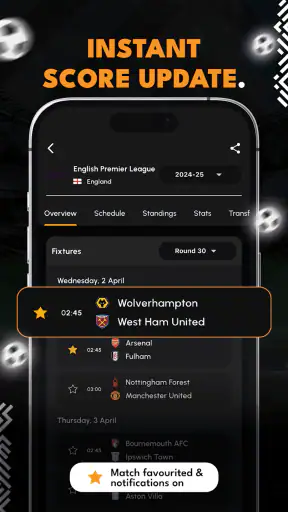 Live Soccer Scores - IGScore screenshot