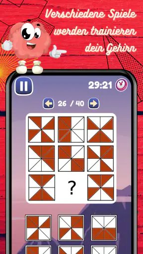 IQ-Test: Logik & Gehirnjogging screenshot