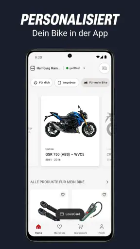 Louis – Dein Motorrad Shop screenshot