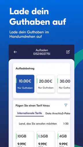 Lyca Mobile DE screenshot