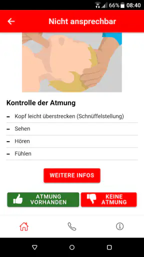 Malteser Erste-Hilfe App screenshot