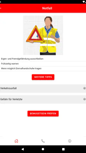 Malteser Erste-Hilfe App screenshot