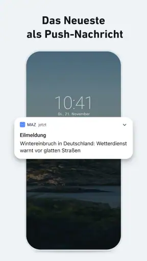 MAZ - Nachrichten und Podcast screenshot