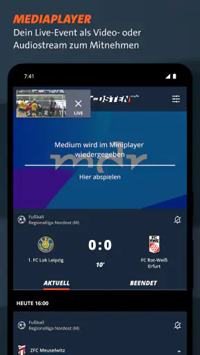 MDR Sport im Osten: Live, News screenshot