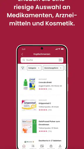 medpex Apotheken Versand App screenshot
