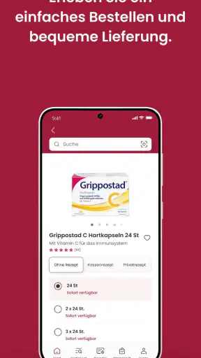 medpex Apotheken Versand App screenshot
