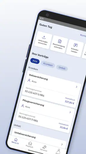 Meine SI Mobile screenshot