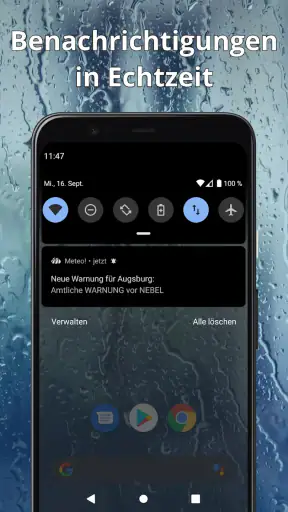 Meteo! - Unwetter Warn App screenshot