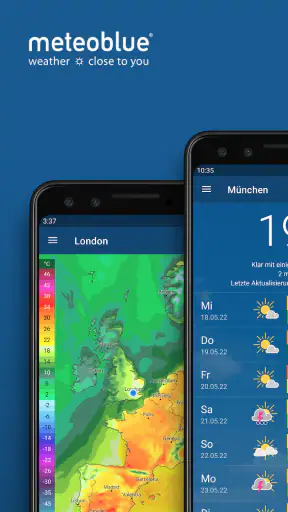 meteoblue Wetter & Regenradar screenshot