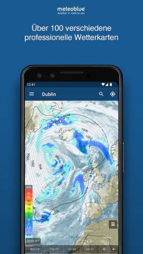 meteoblue Wetter & Regenradar screenshot