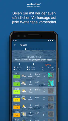 meteoblue Wetter & Regenradar screenshot