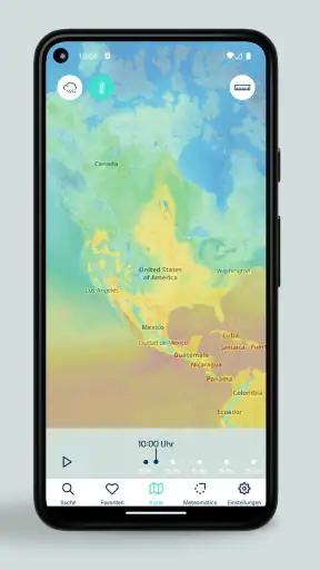 Meteomatics Wetter App screenshot