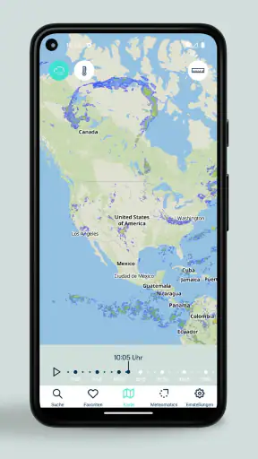Meteomatics Wetter App screenshot
